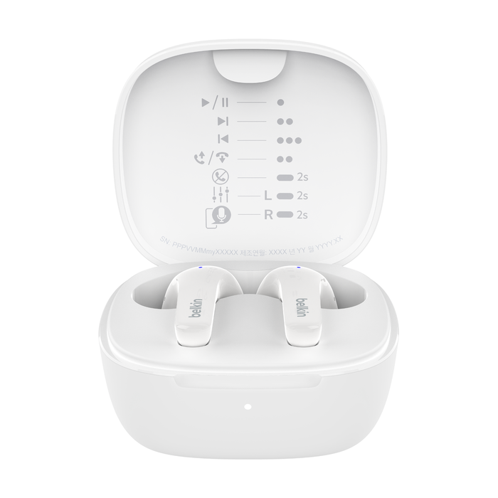 Belkin SOUNDFORM™ Motion Wireless Earbuds - White