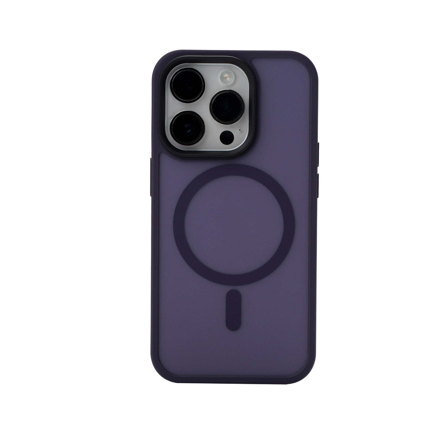iStorm essentials iPhone 14 Pro Max Magnetic Silicone Case Deep Purple