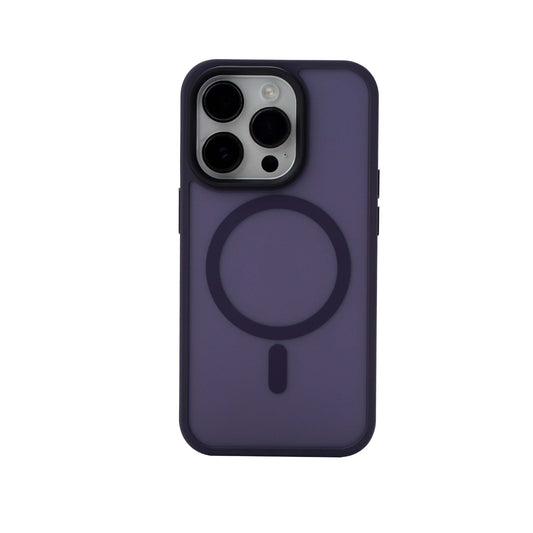 iStorm essentials iPhone 14 Pro Max Magnetic Silicone Case Deep Purple