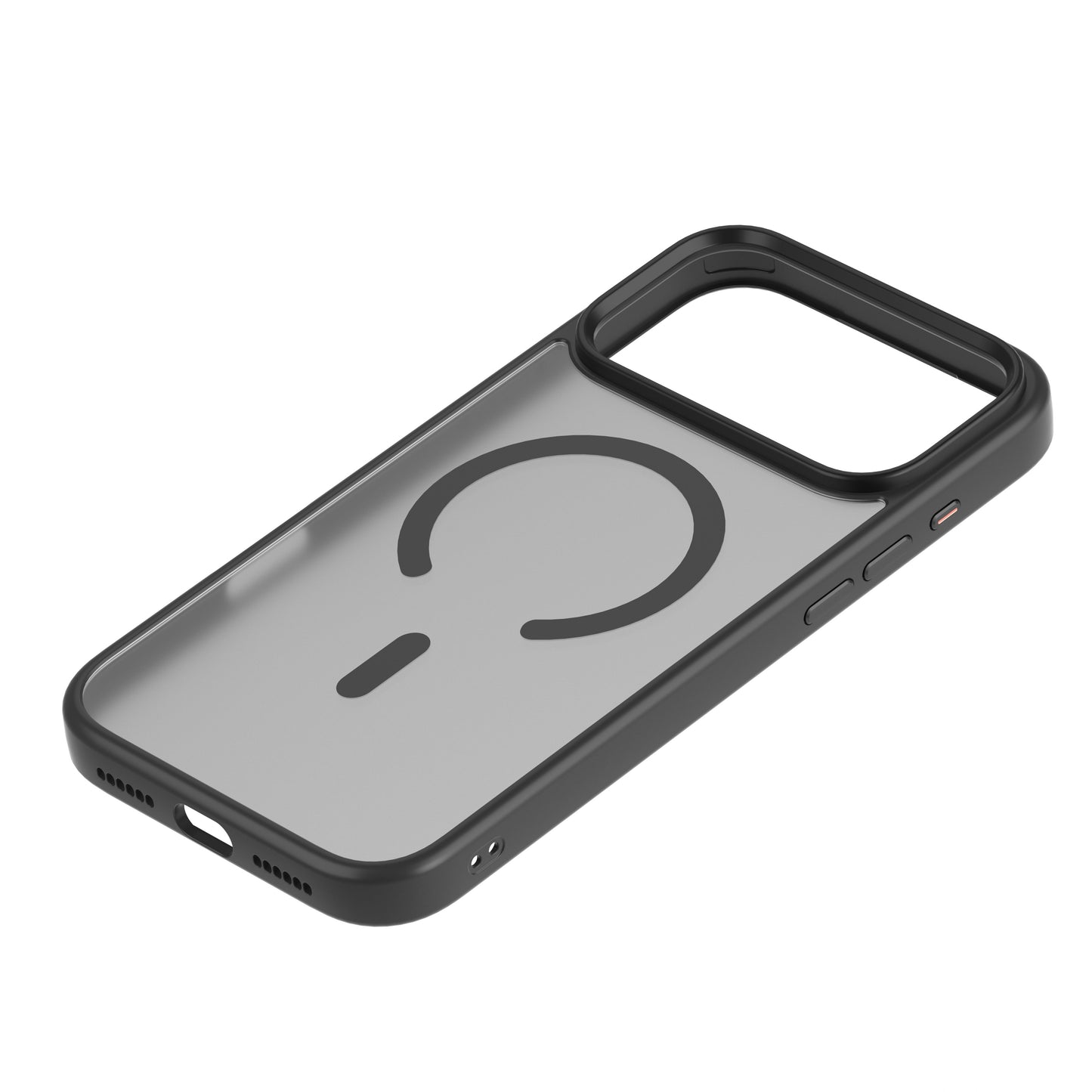 iStorm essentials iPhone 17 Pro Max Magnetic Silicone Case Black