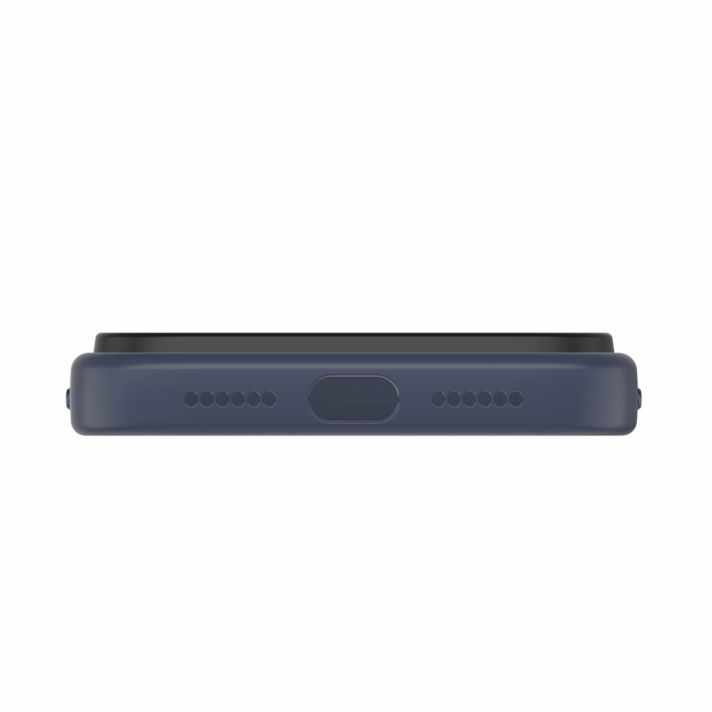 iStorm essentials iPhone 17 Pro Max Magnetic Silicone Case Blue