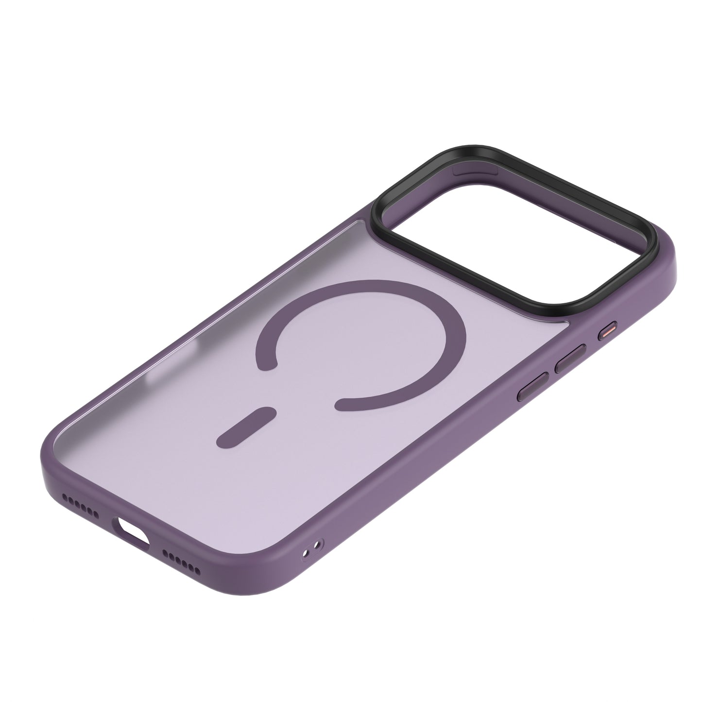 iStorm essentials iPhone 17 Pro Max Magnetic Silicone Case Deep Purple