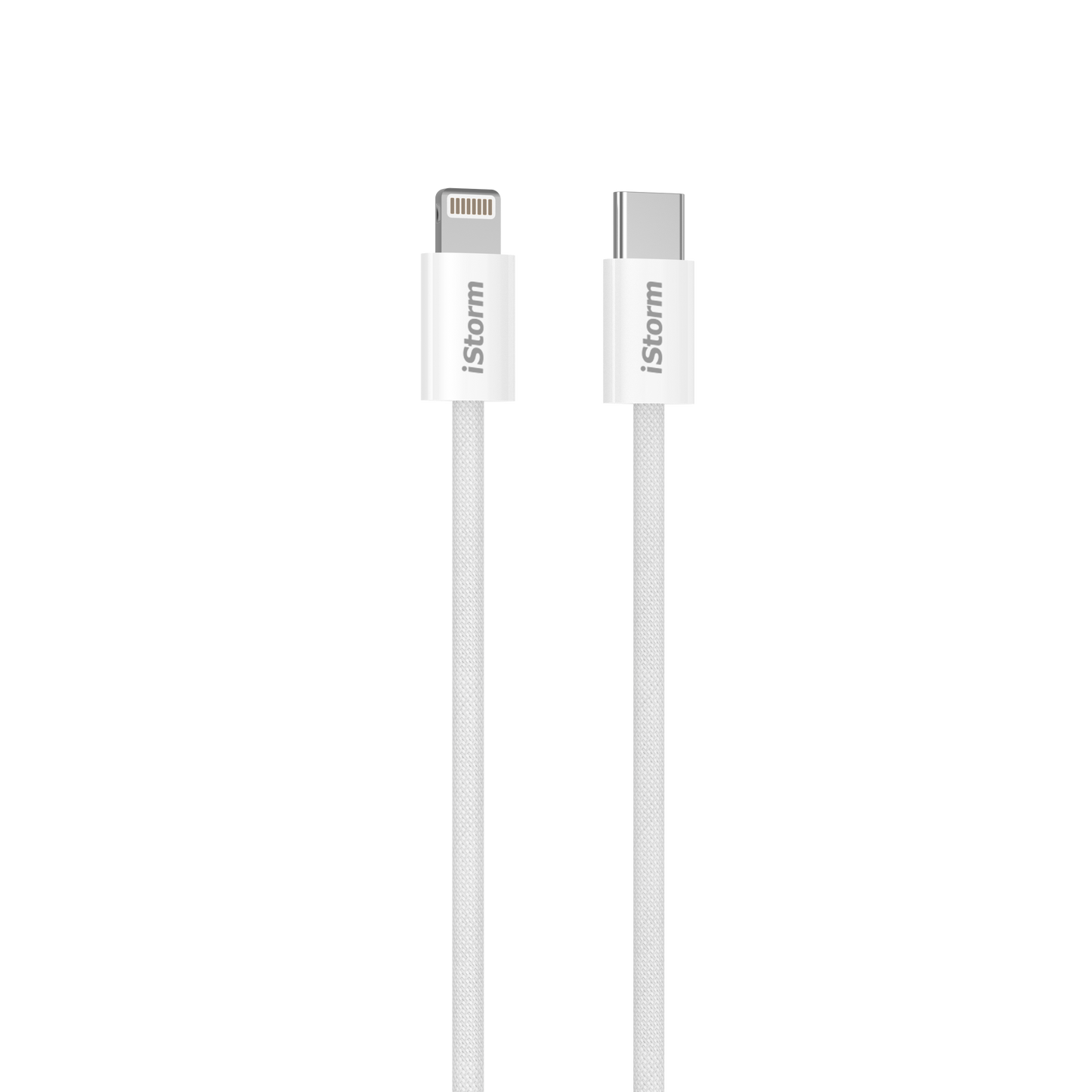 iStorm essentials USB-C to Lightning Braided Cable, 2m