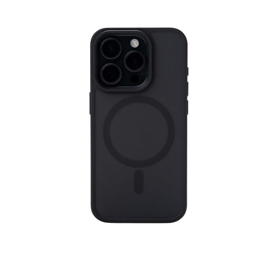 iStorm essentials iPhone 14 Pro Max Magnetic Silicone Case Black