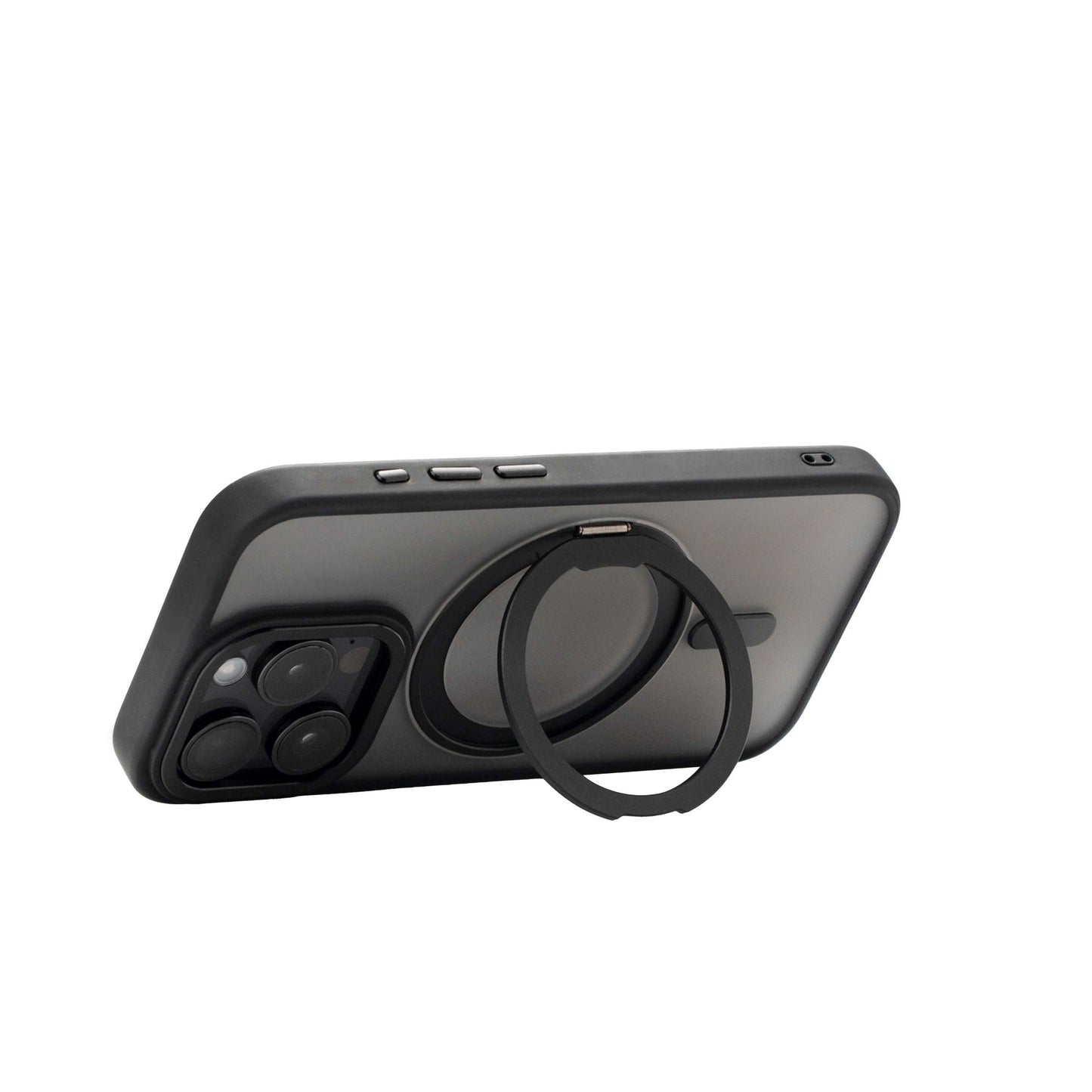 iStorm essentials iPhone 15 Pro Magnetic Ring Case Black