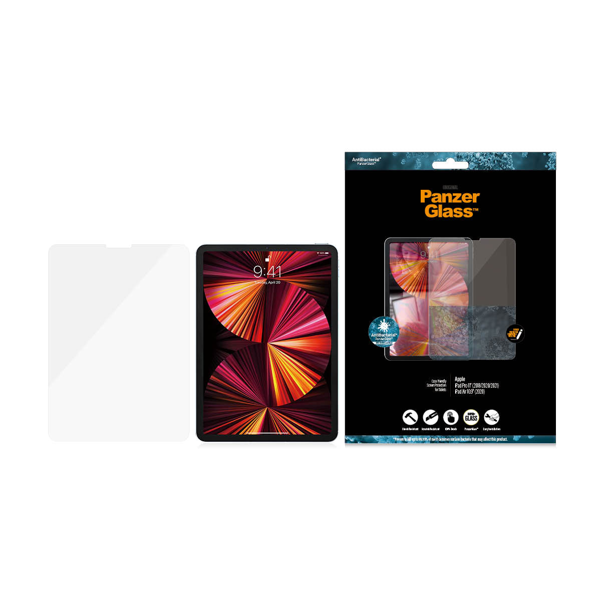 PanzerGlass Screen Protector for iPad Pro 11" (1st/2nd/3rd gen) / iPad Air 10.9" (4th/5th gen)