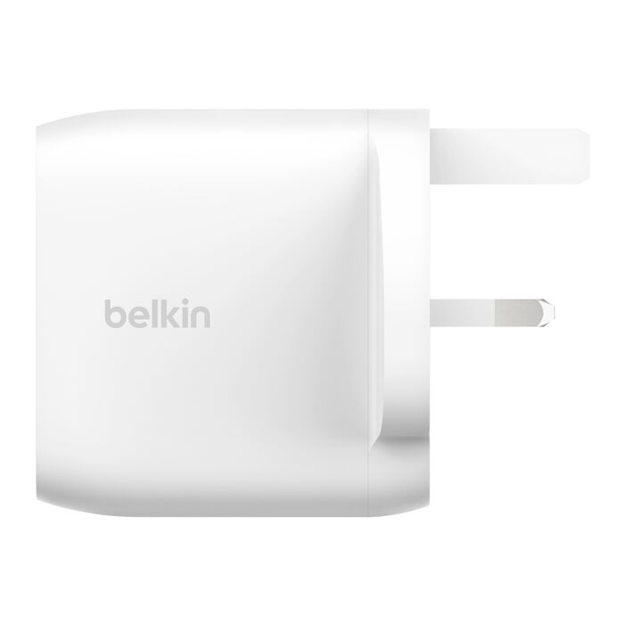 Belkin Dual Wall Charger 30W USB-C PD PPS (60W), White