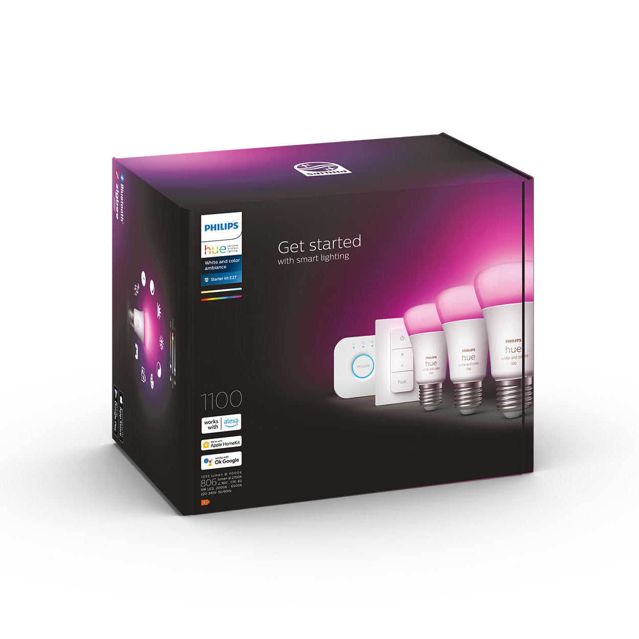 Philips Hue White & Color Ambiance Starter Kit (Bluetooth)