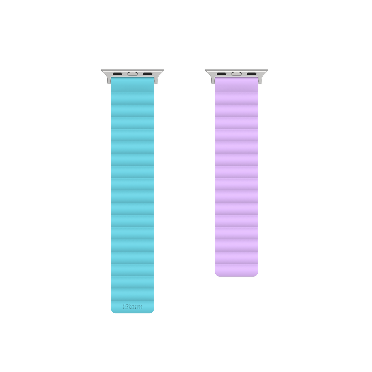 iStorm essentials 41mm Reversible Magnetic Strap Blue + Purple