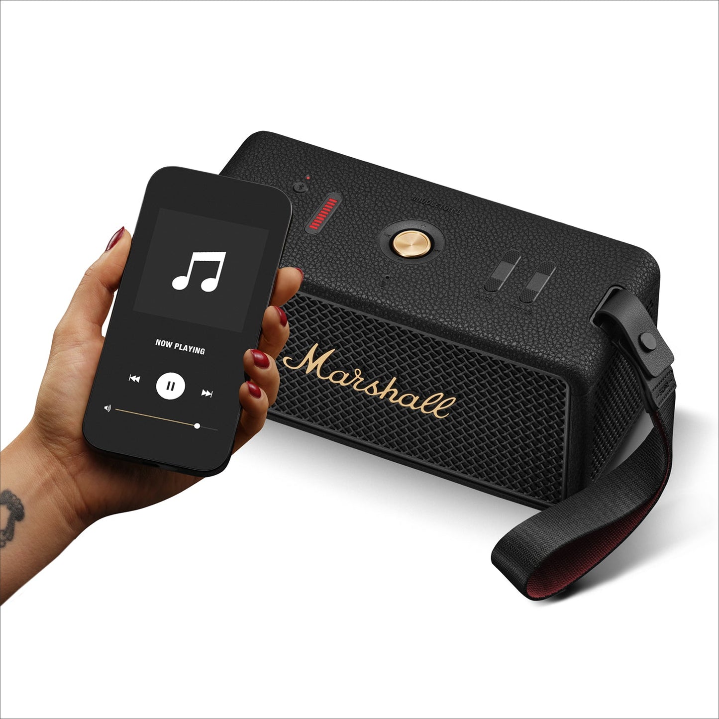 Marshall Middleton II BT - Black & Brass