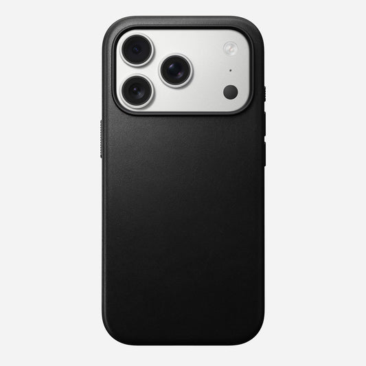Nomad Modern Leather Case iPhone 17 Pro - Black