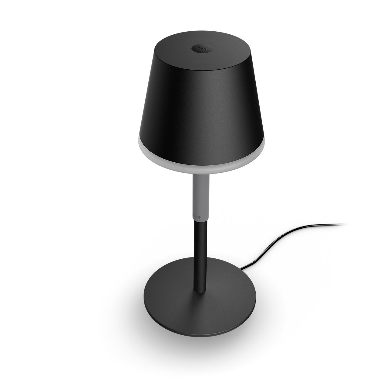 Philips Hue Go Colour Portable Table Lamp Black