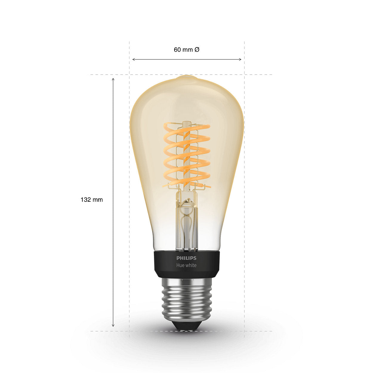 Philips Hue White Filament ST64 E27 (7W)