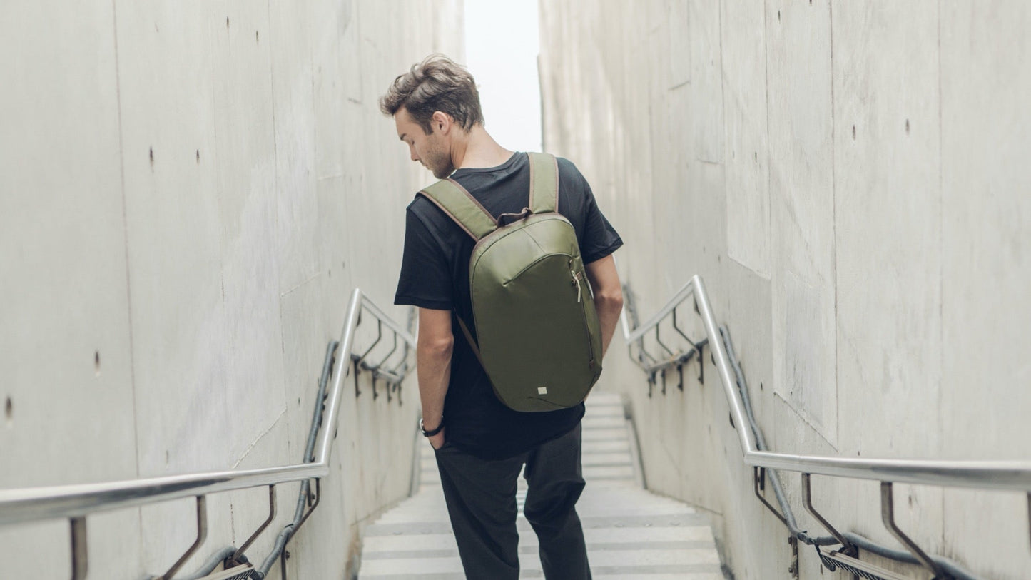 Moshi Hexa Backpack - Forest Green