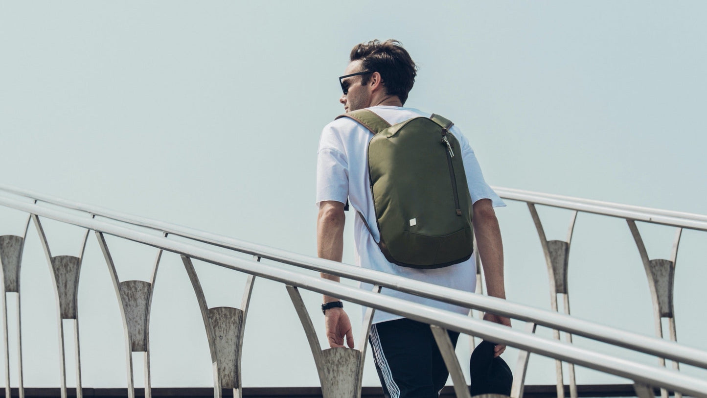 Moshi Hexa Backpack - Forest Green