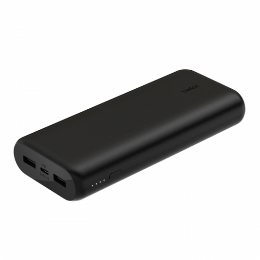 Belkin BoostCharge 3-Port Compact Power Bank 20K with PD 20W