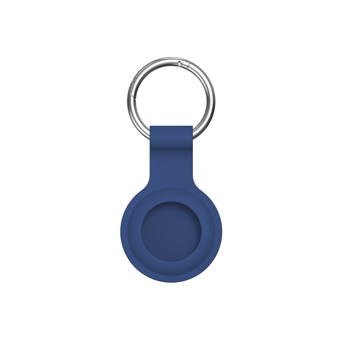 iStorm essentials - Silicone keyring for AirTag - Blue