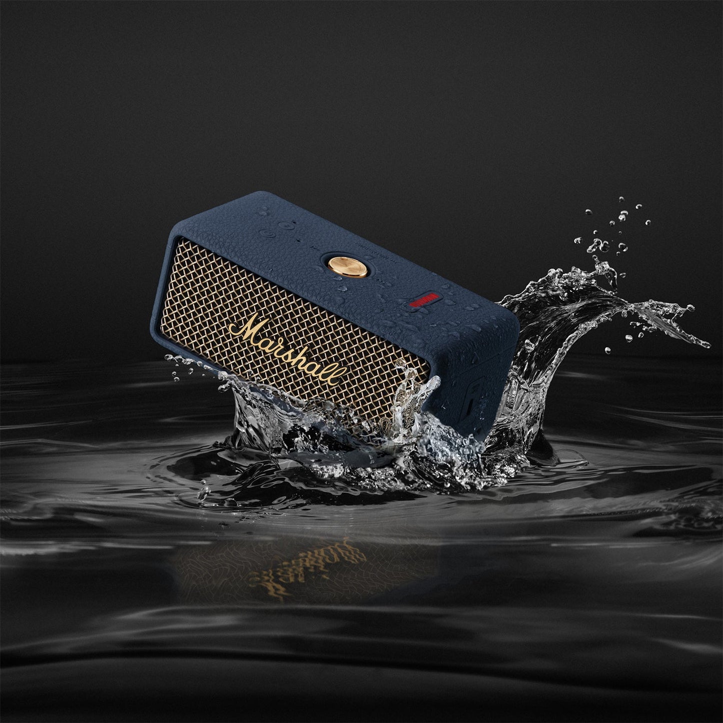 Marshall Emberton III Portable Bluetooth Speaker - Midnight Blue