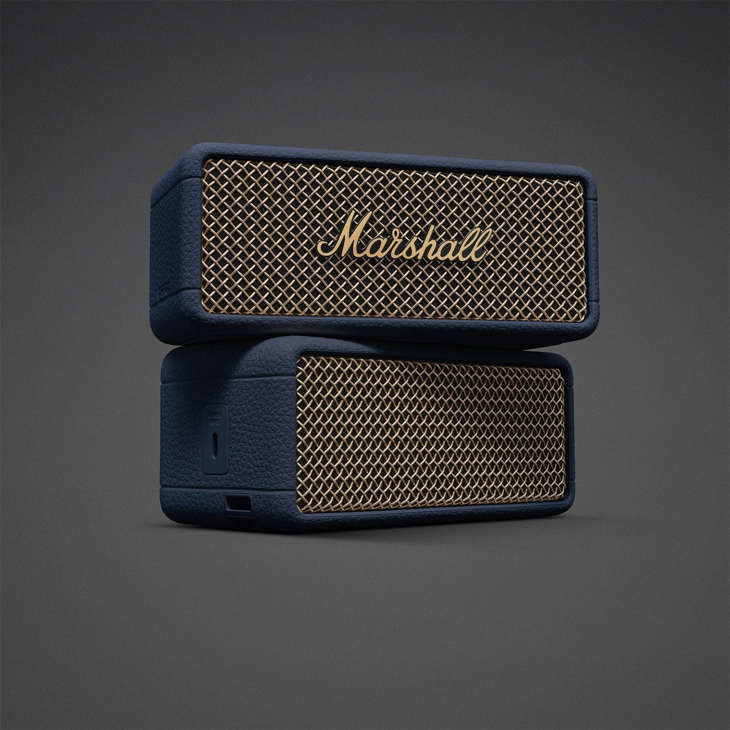 Marshall Emberton III Portable Bluetooth Speaker - Midnight Blue