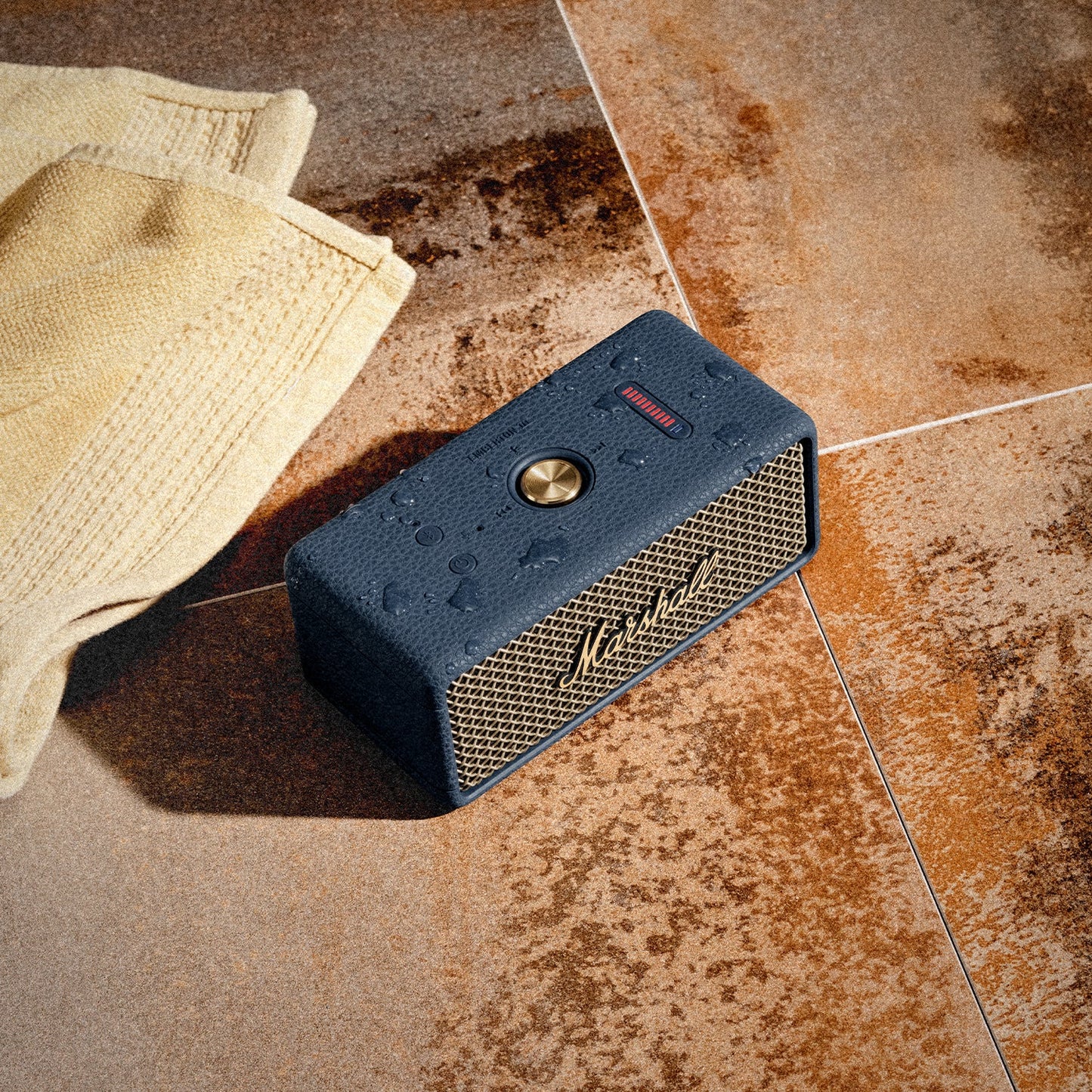 Marshall Emberton III Portable Bluetooth Speaker - Midnight Blue