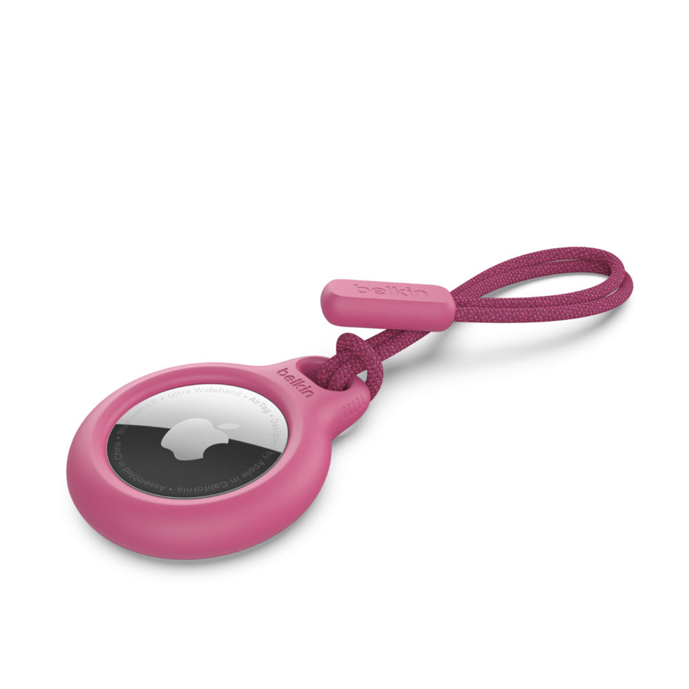 Belkin Secure Holder with Strap for AirTag – Pink