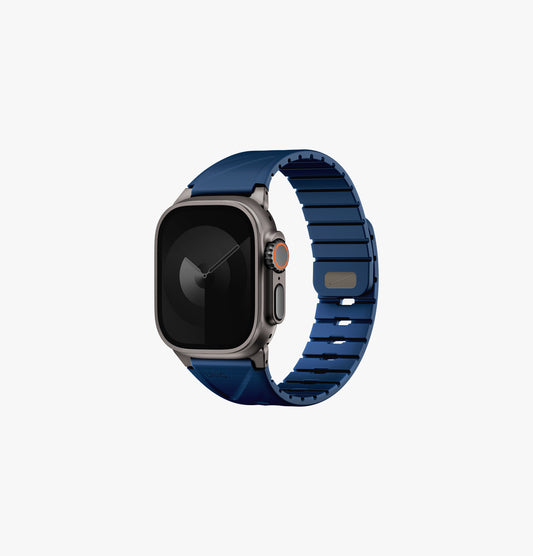 Uniq Fluo Magnetic Strap With Connector Bundle 49-40mm - Marine Blue