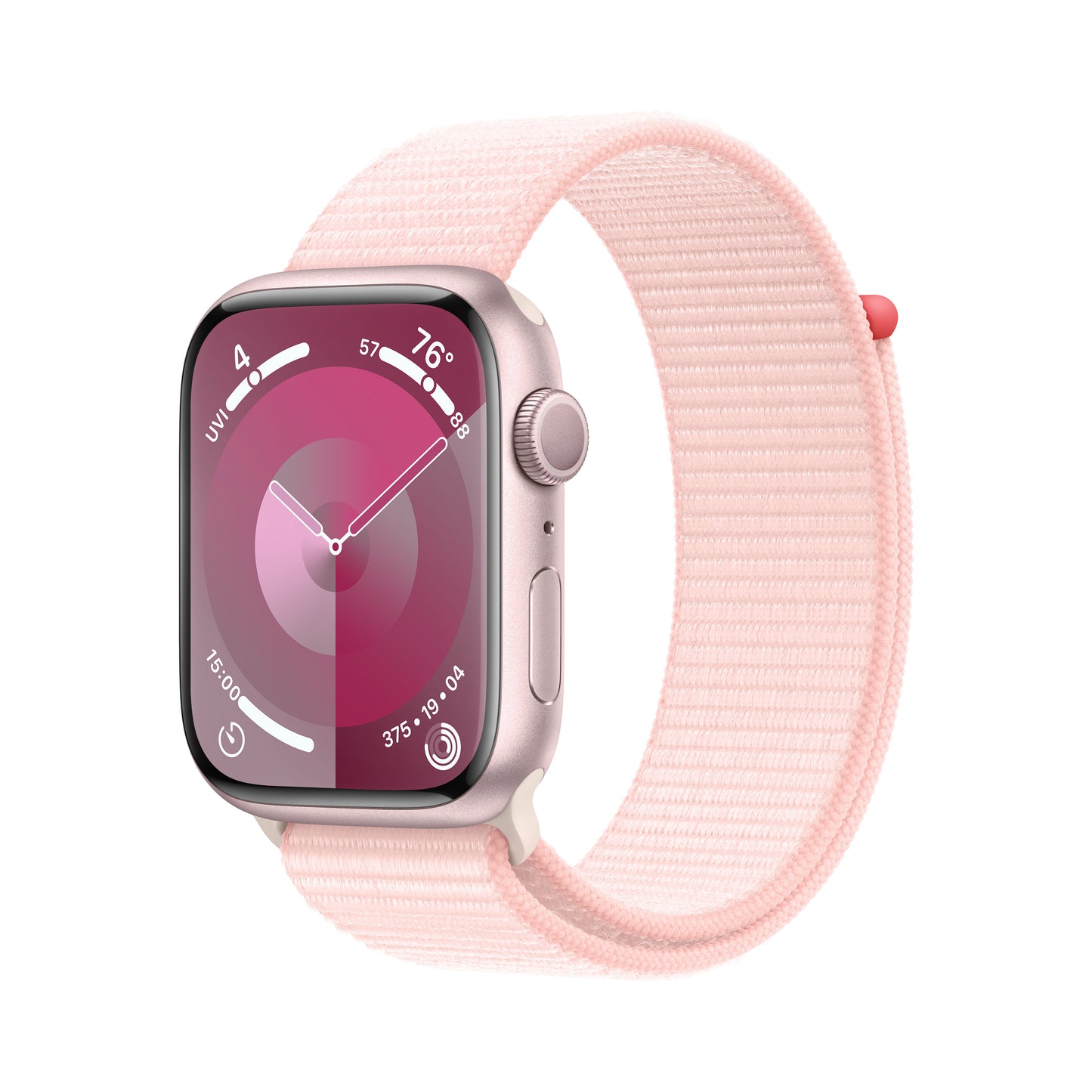 Apple_Watch_Series_9_GPS_45mm_Pink_Aluminum_Light_Pink_Sport_Loop_PDP_Image_Position-1__WWEN