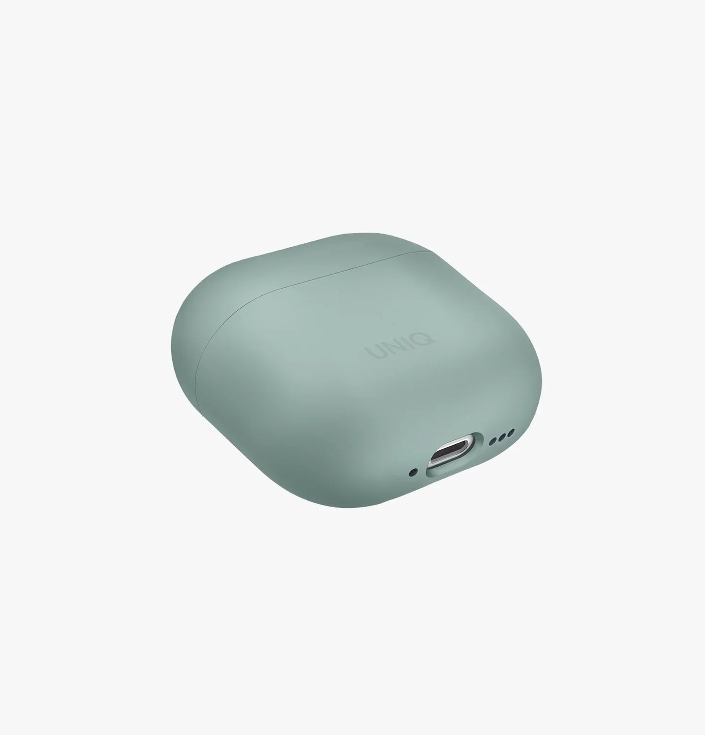 Uniq Lino Hybrid Liquid Silicone AirPods 4th Case - Green