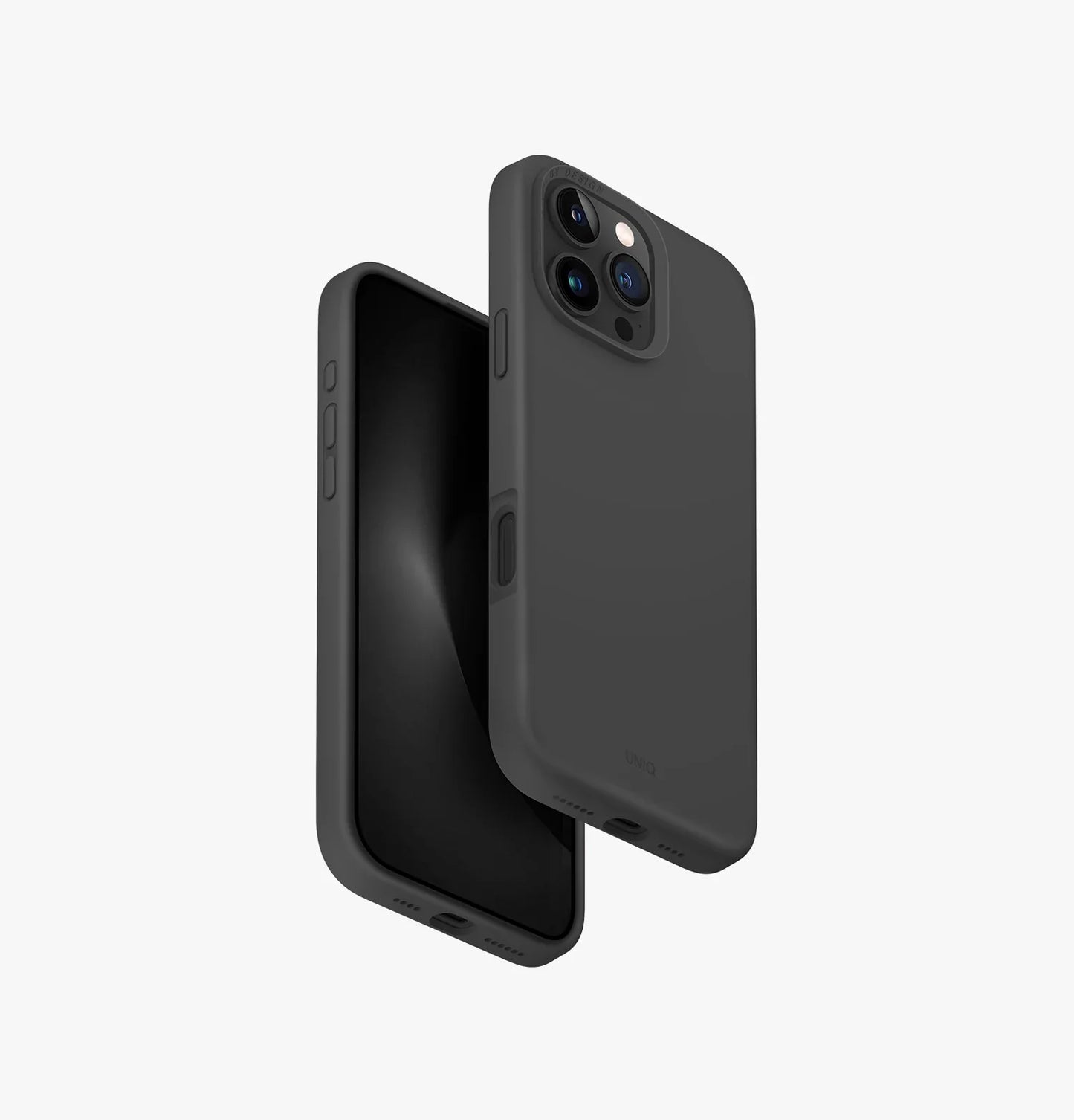 Uniq Lino Hue Magsafe For iPhone 16 Pro - Charcoal Grey