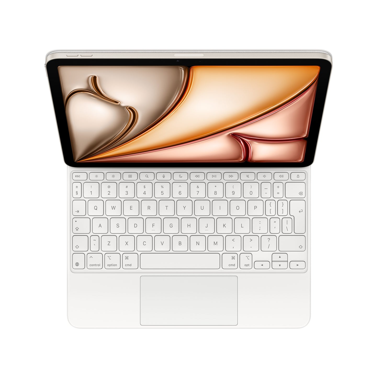 Magic Keyboard for iPad Air 11-inch (M3) - Greek - White