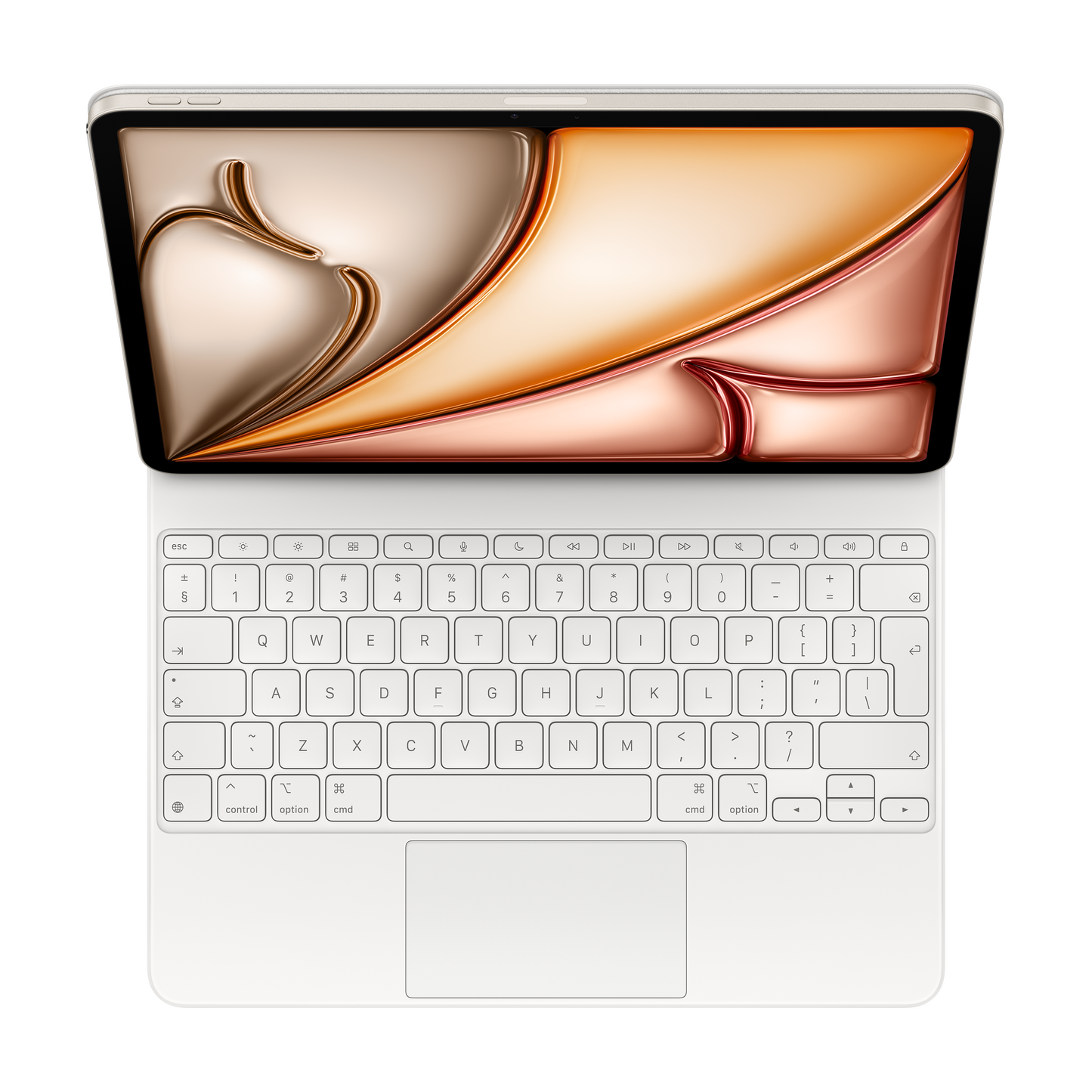 Magic Keyboard for iPad Air 13-inch (M3) - Greek - White