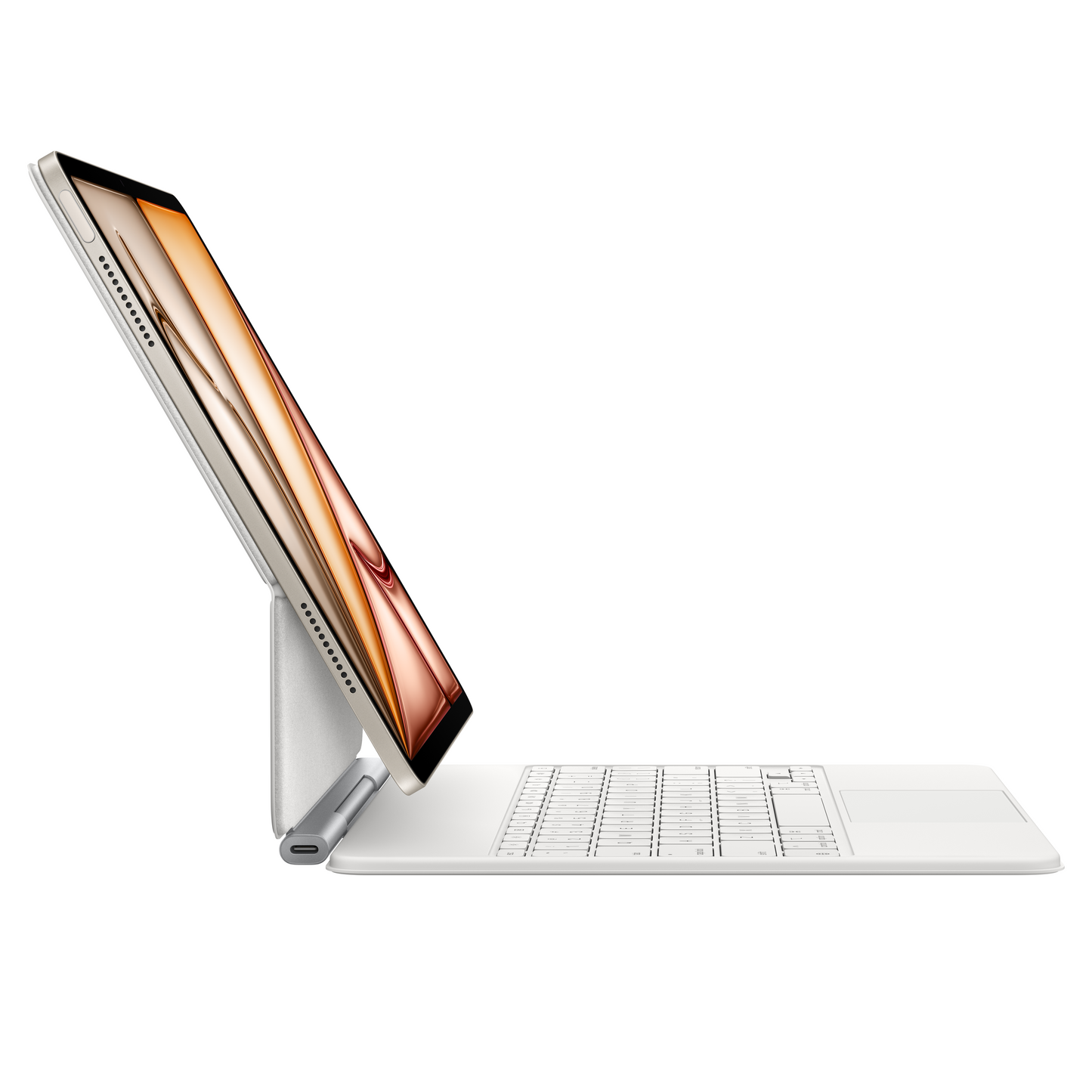 Magic Keyboard for iPad Air 13-inch (M3) - Greek - White