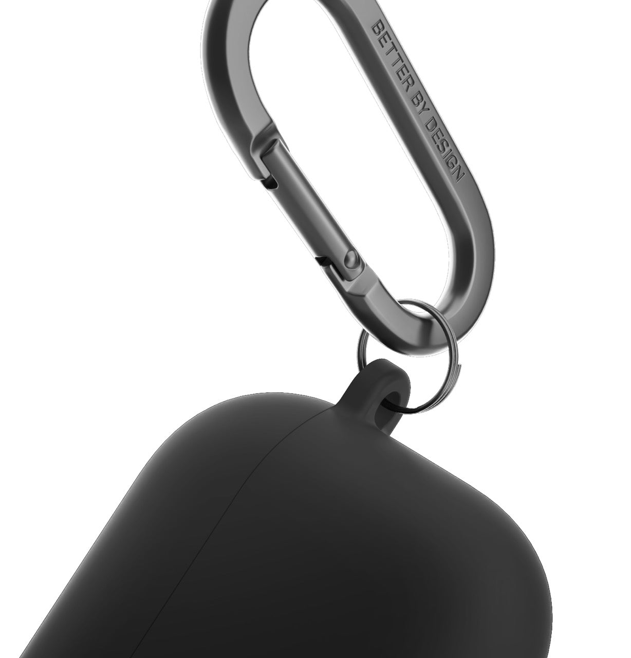 Uniq Nexo AirPods 4th Gen Case with Hook - Black