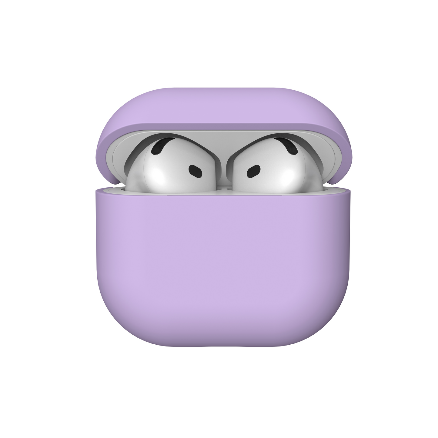 iStorm essentials Silicone Case for AirPods 4th Gen - Purple
