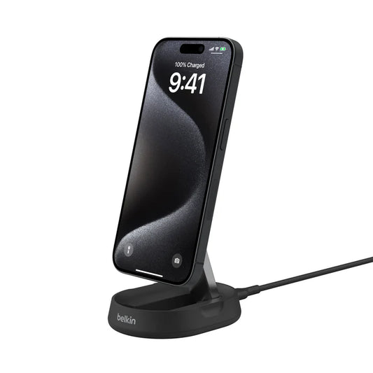 Belkin BoostCharge Pro Convertible Magnetic Wireless Charging Stand with Qi2 15W - Black