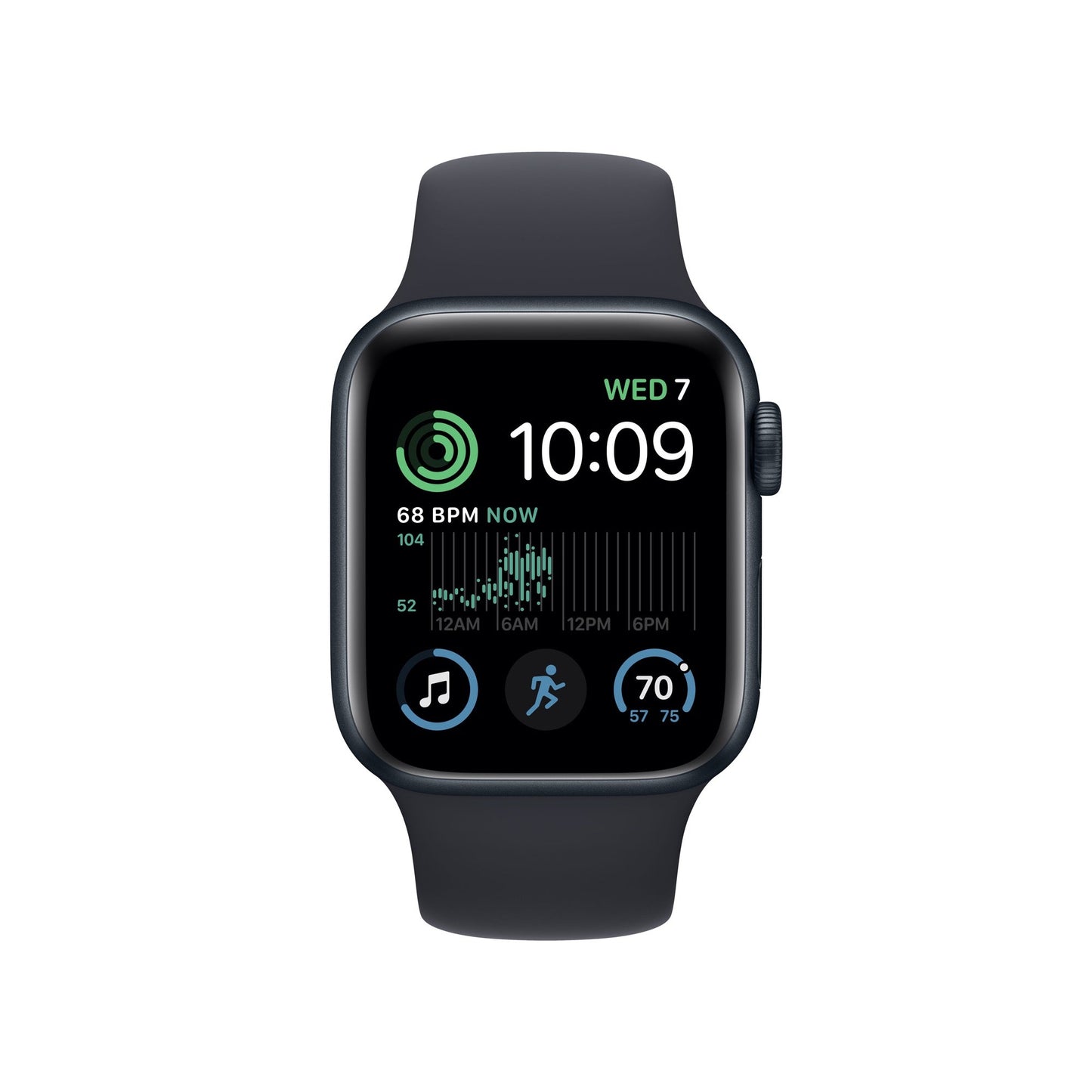 Apple Watch SE GPS + Cellular, 40mm Midnight (2022)