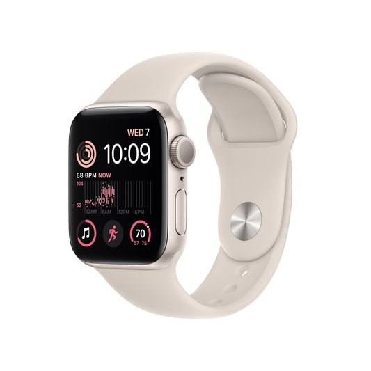 Apple Watch SE GPS + Cellular, 40mm Starlight (2022)