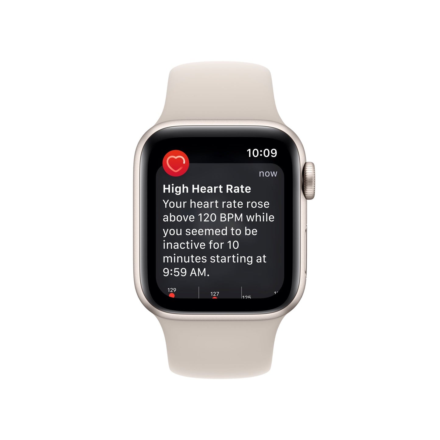 Apple Watch SE GPS + Cellular, 40mm Starlight (2022)