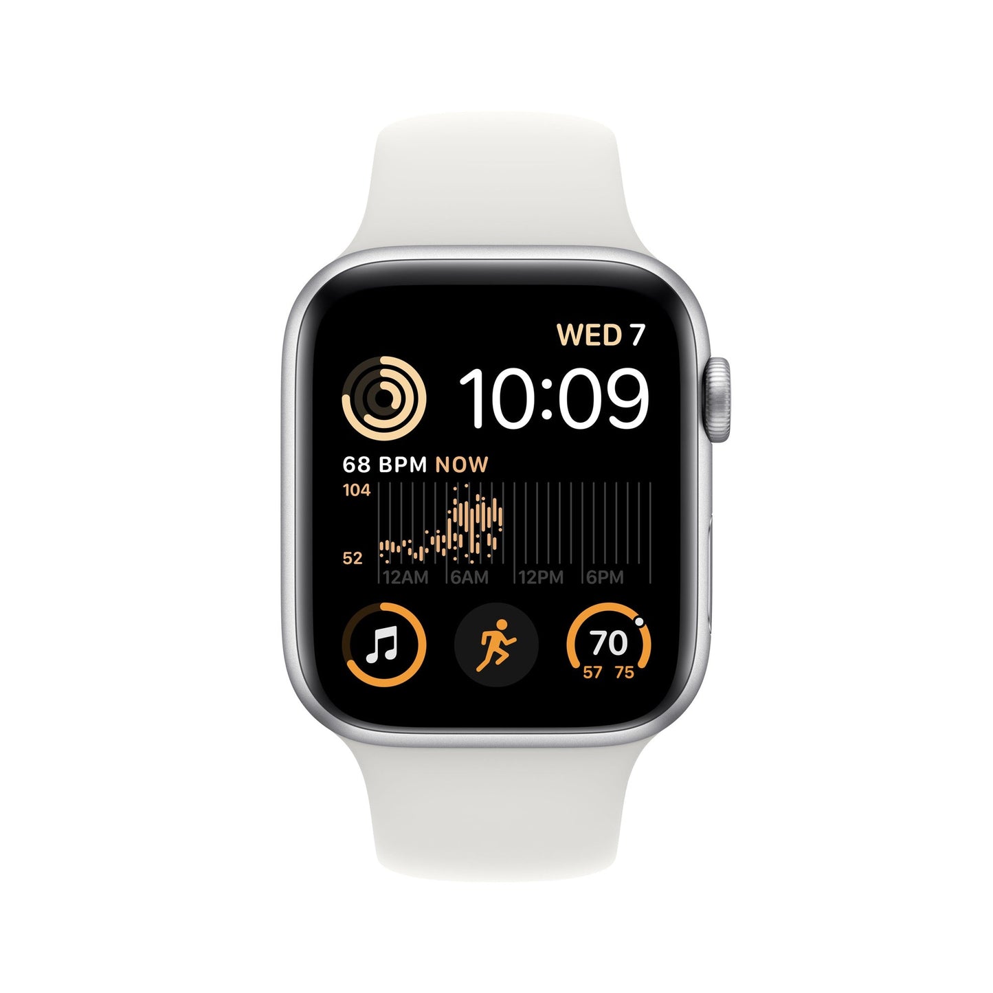 Apple Watch SE GPS + Cellular, 44mm Silver (2022)