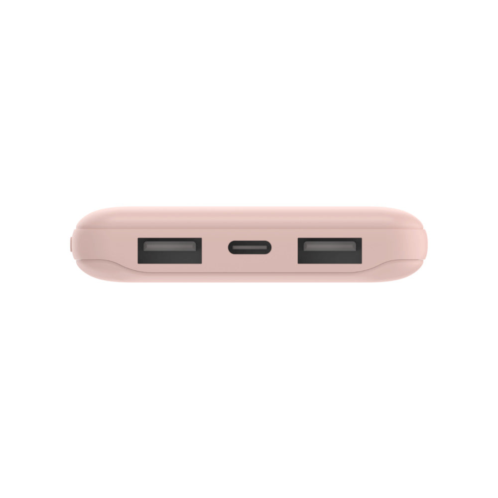 Belkin BOOST↑CHARGE™ 3-Port Power Bank 10K - Rose Gold