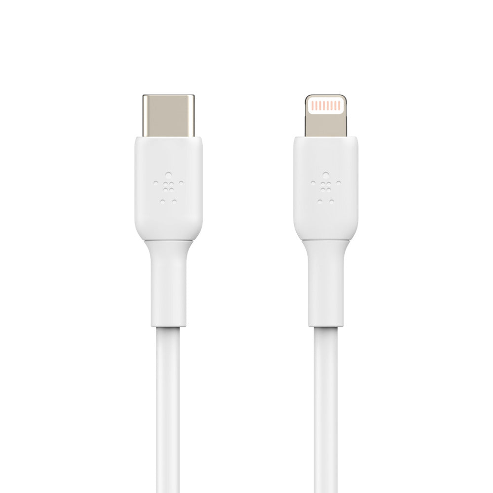 Belkin BOOST↑CHARGE™ USB-C to Lightning Cable (1m) - White