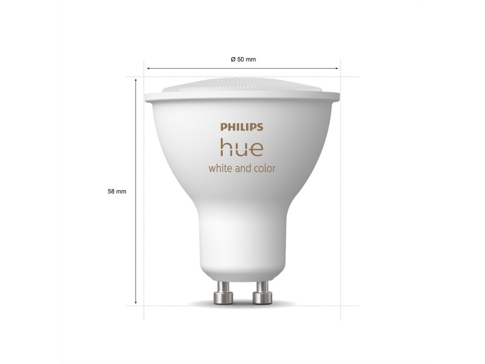 Philips Hue White & Color Ambiance 4.3W GU10 Set
