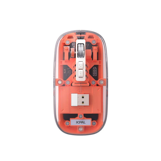 JCPal Ctrl Pro Wireless Optical Mouse (Orange)