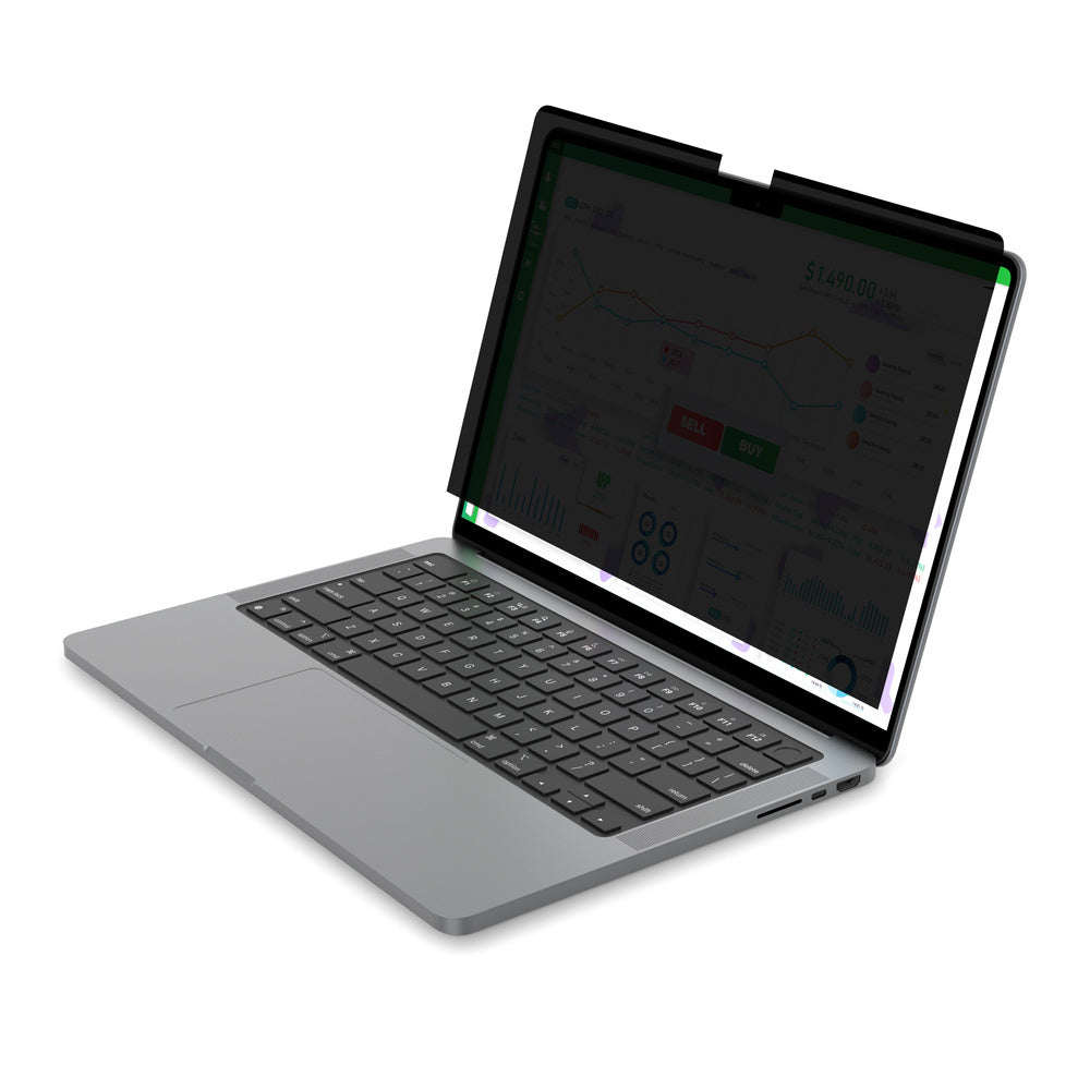 JCPal EasyOn Privacy Protector (with magnetic snap-on design), for MacBook Air 13" (M2/M3/M4)