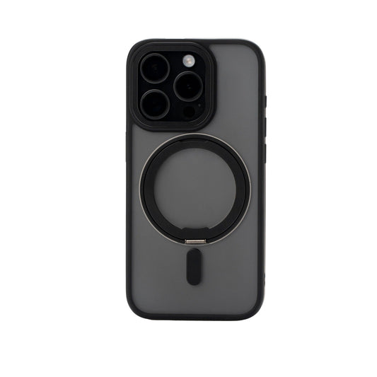 iStorm essentials iPhone 15 Pro Magnetic Ring Case Black