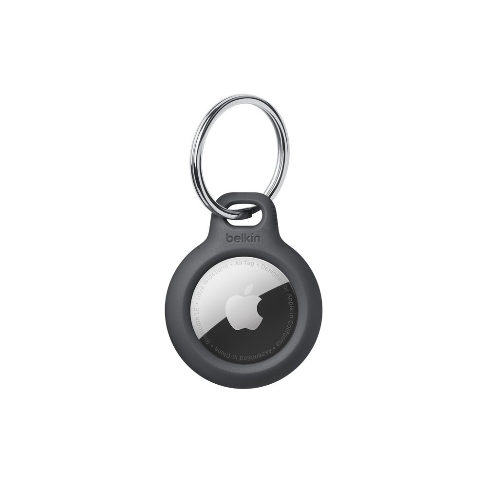 Belkin Secure Holder with Key Ring for AirTag - Black