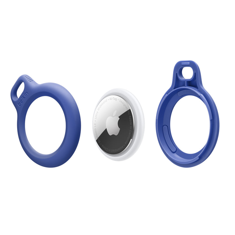 Belkin Secure Holder with Key Ring for AirTag - Blue