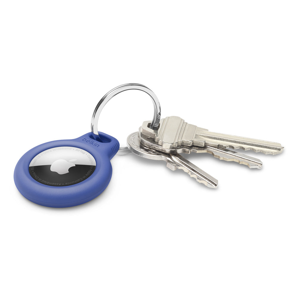 Belkin Secure Holder with Key Ring for AirTag - Blue