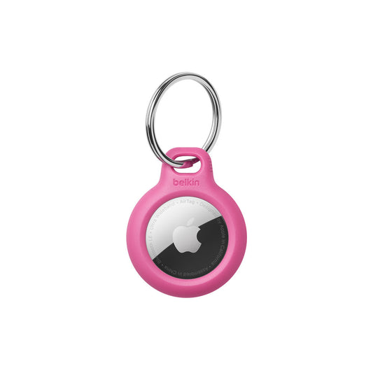 Belkin Secure Holder with Key Ring for AirTag - Pink
