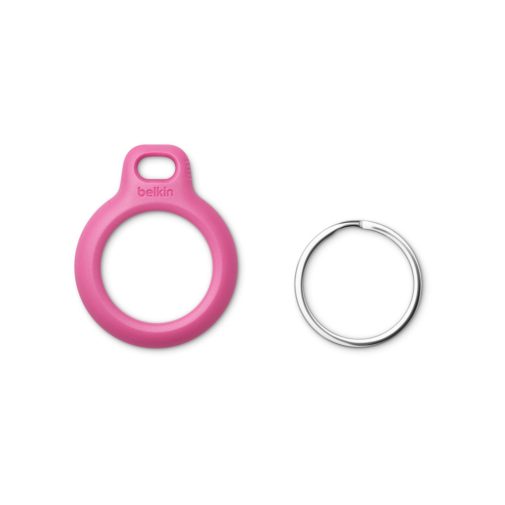 Belkin Secure Holder with Key Ring for AirTag - Pink